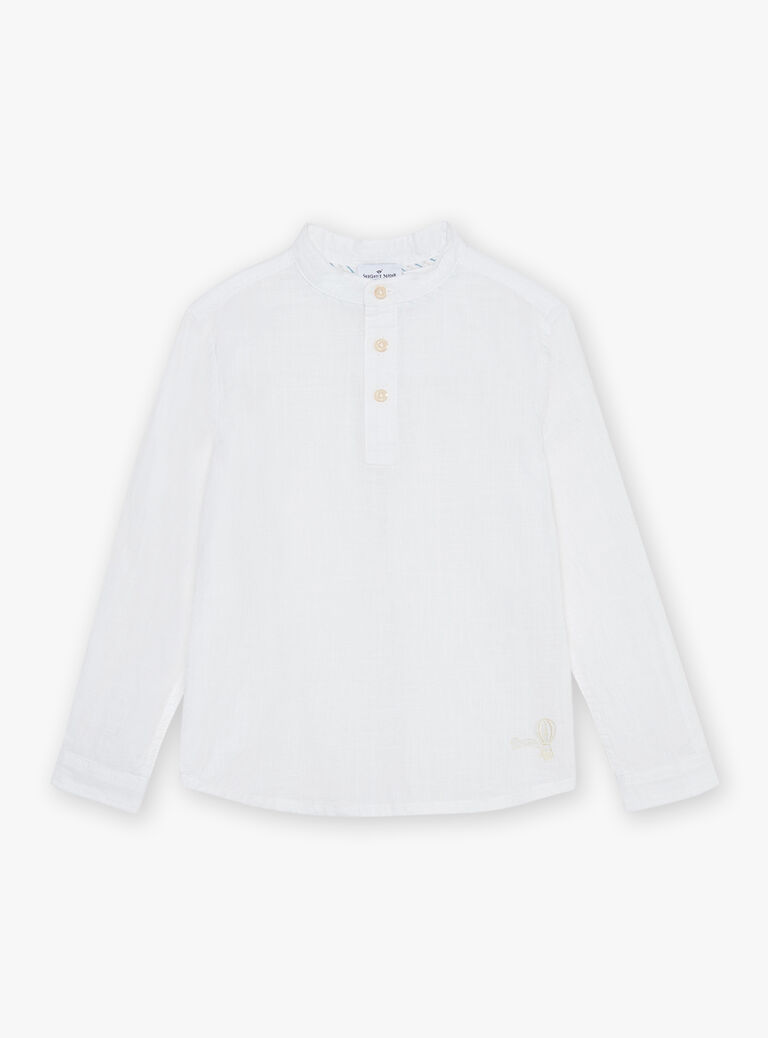 Chemise blanche manches longues