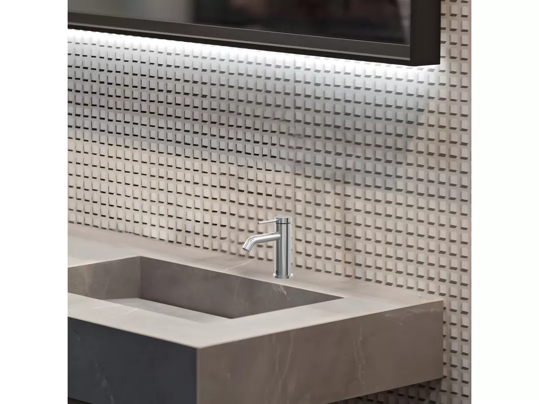Lollipop mitigeur lavabo bas chrome - Essebagno
