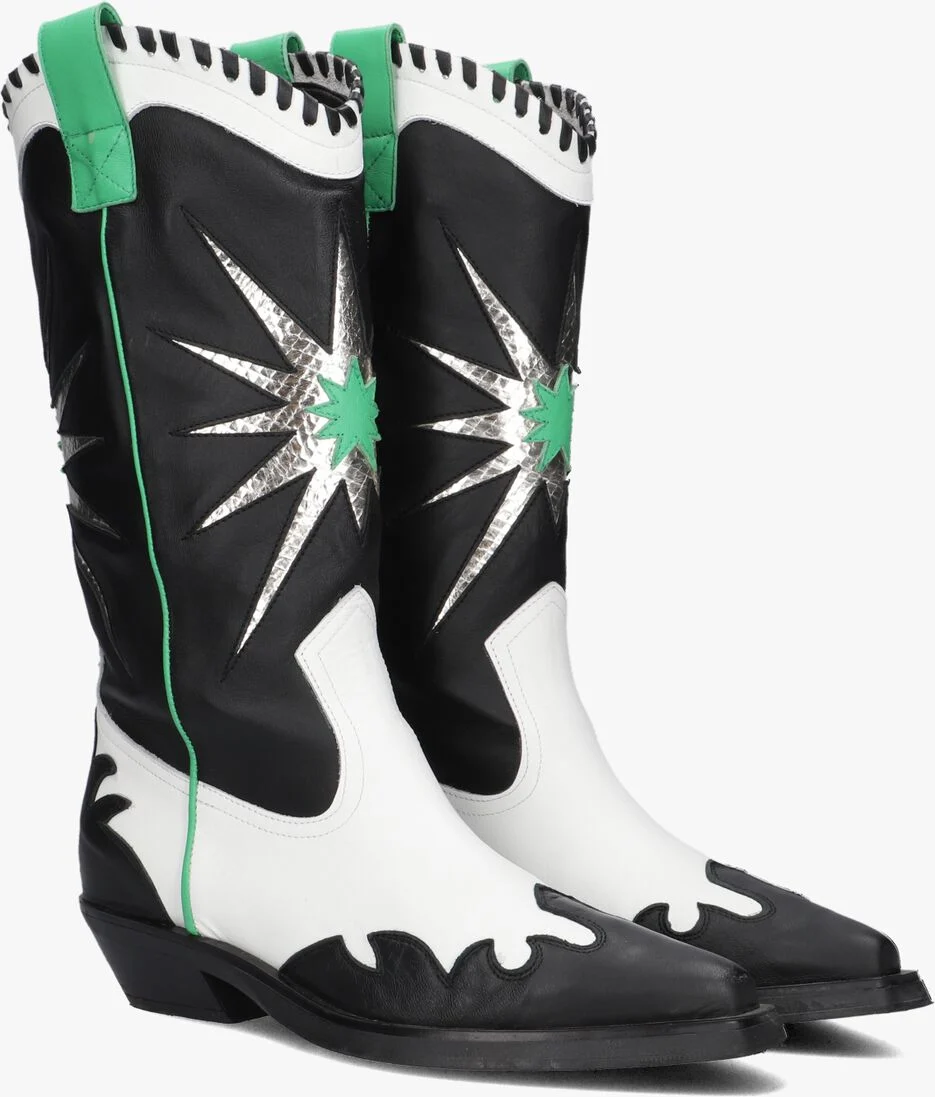 NOTRE-V zwarte notre-v cowboylaarzen x florine - nube boots