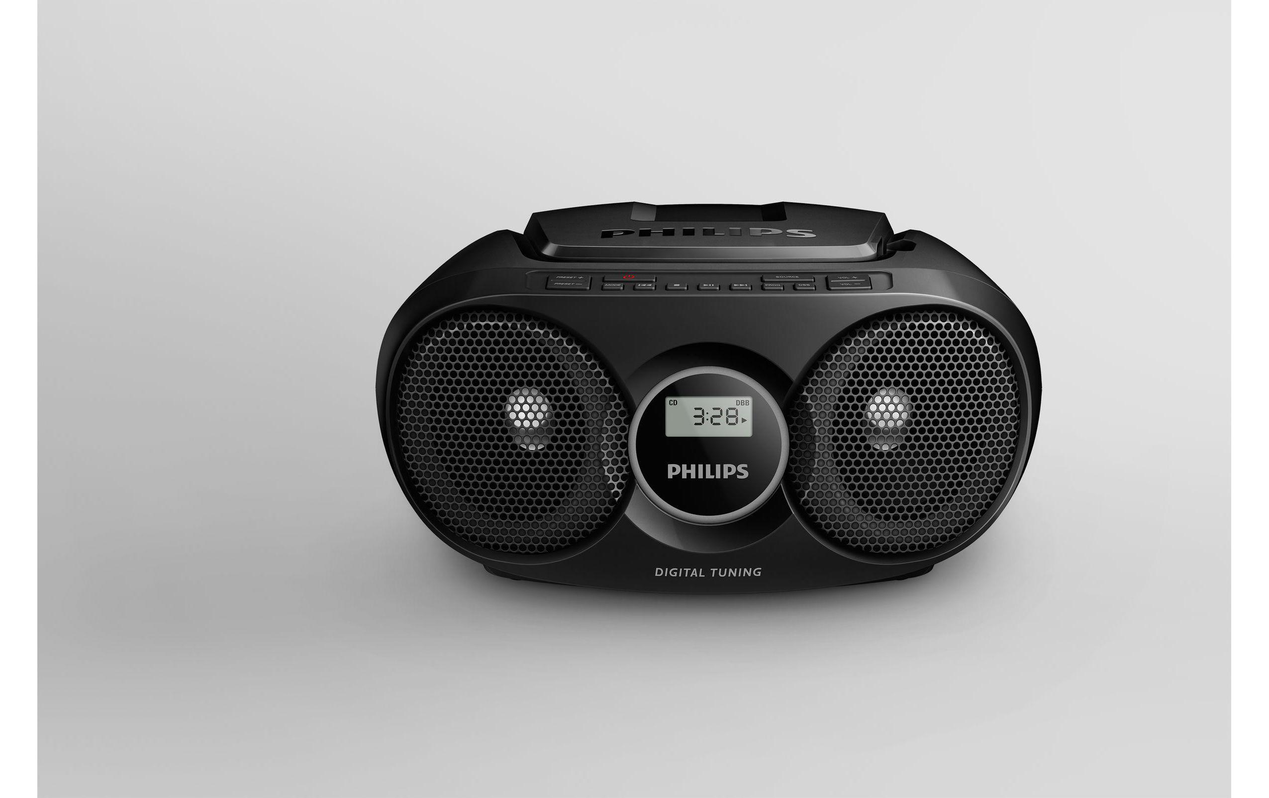 Radio/CD-Player AZ215 SchwarzGeniessen Sie Ihre Musik überall
