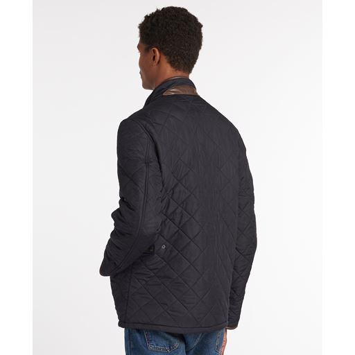 Barbour Powell Quilted Jakke, Navy, L
