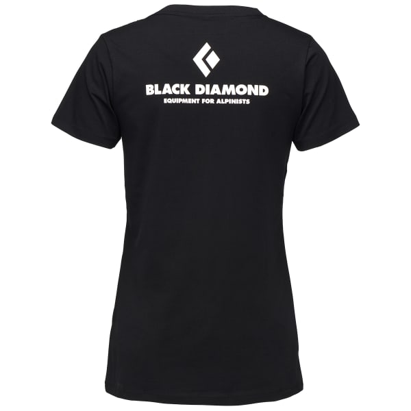T-shirt escalade BLACK DIAMOND W EQUIPMENT FOR ALPINISTS SS TEE BLACK