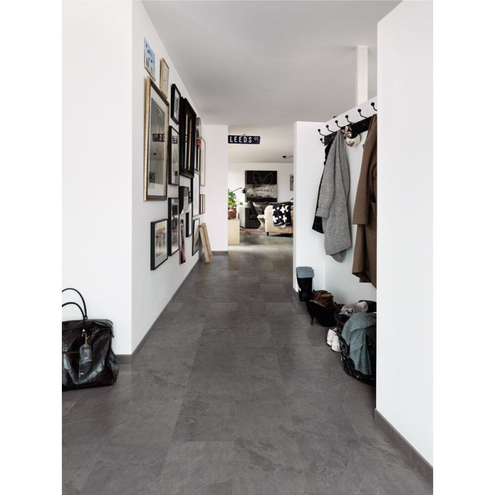 VINYLGULV PERGO AURA PRO BLACK SCIVARO SLATE