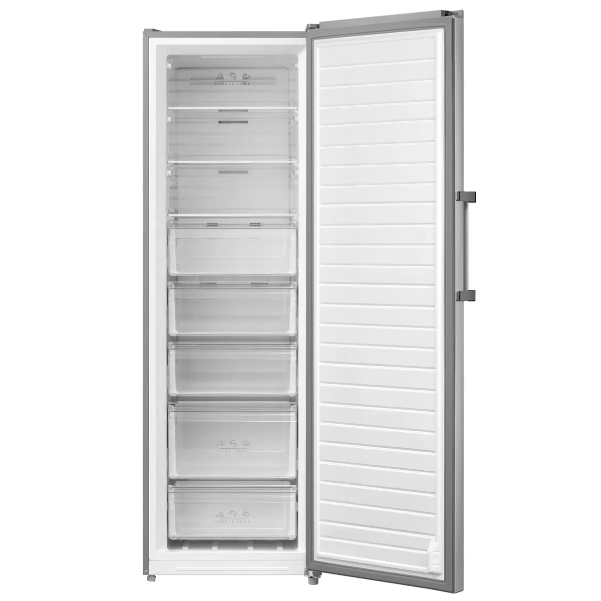 Gefrierschrank freistehend SPC H-GS3474-2 INOX Silber