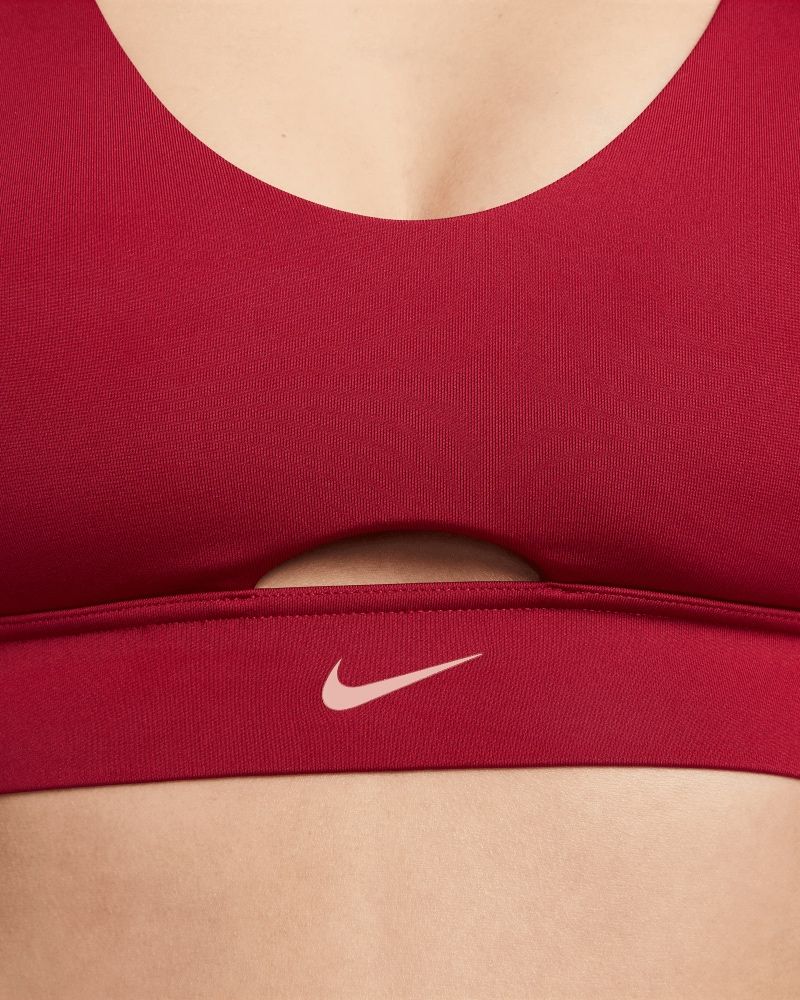 Brassière Nike Indy Rouge pour femme