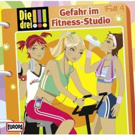 KOSMOS Hörspiel-CD Die drei !!! Fall 4: Gefahr im Fitneßstudio