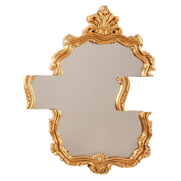 Seletti Tetris spiegel 70x90 goud