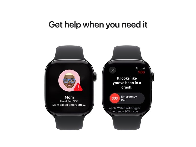 Apple Watch Series 10 46 mm LTE Alu Jet Black Sport M/L Eine glatte Zehn