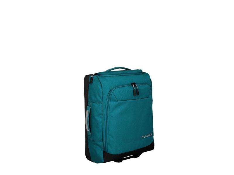 travelite Kick Off Rollenreisetasche S Petrol Reisekoffer