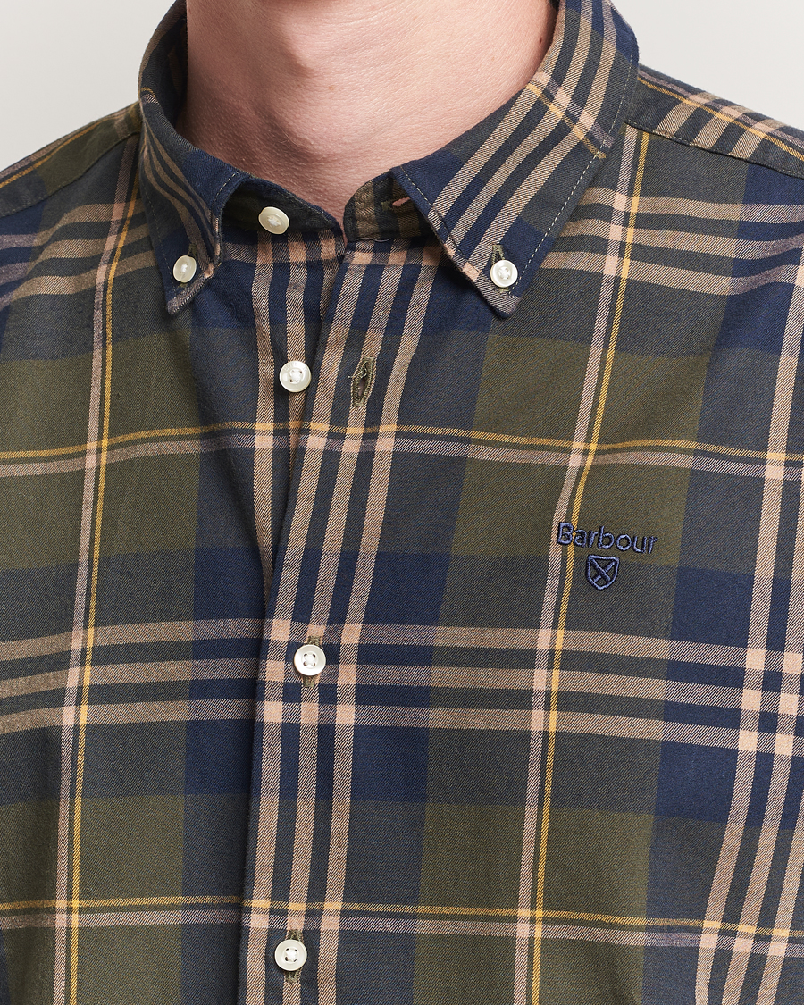 Barbour Lifestyle Edgar Checked Shirt Olive