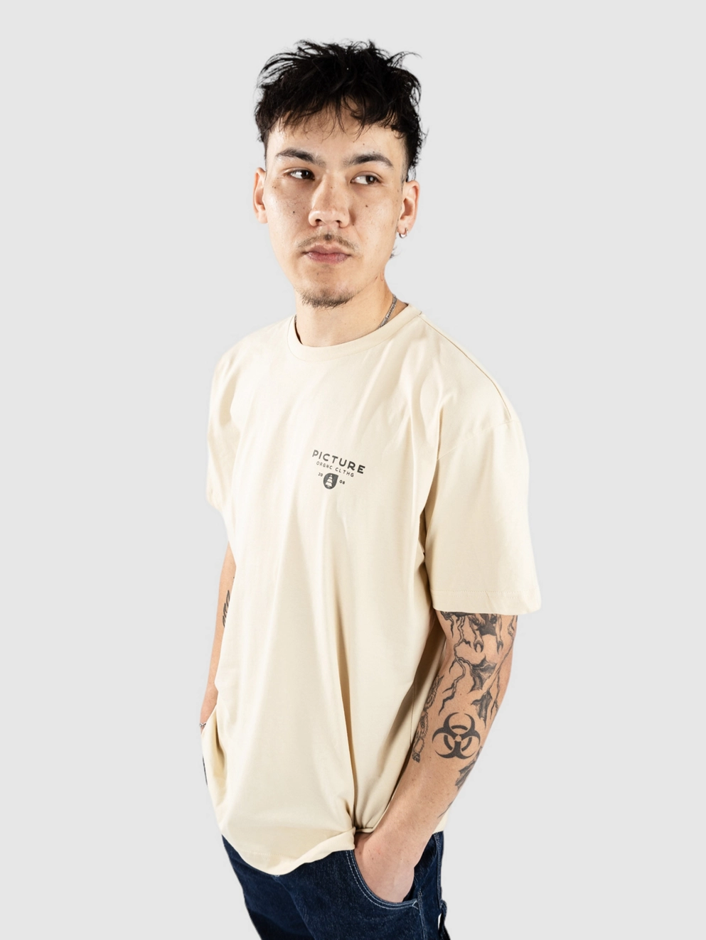 Picture Usil T-Shirt a wood ash