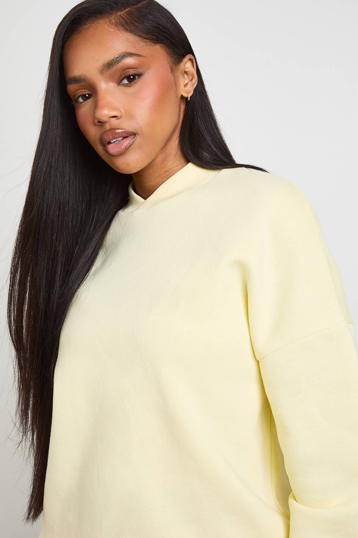 boohoo Ensemble Survêtement Sweat Détail Encolure Et Short