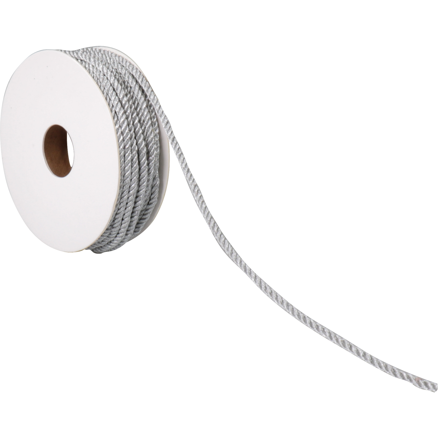 Touw, 10m, PE, zilver