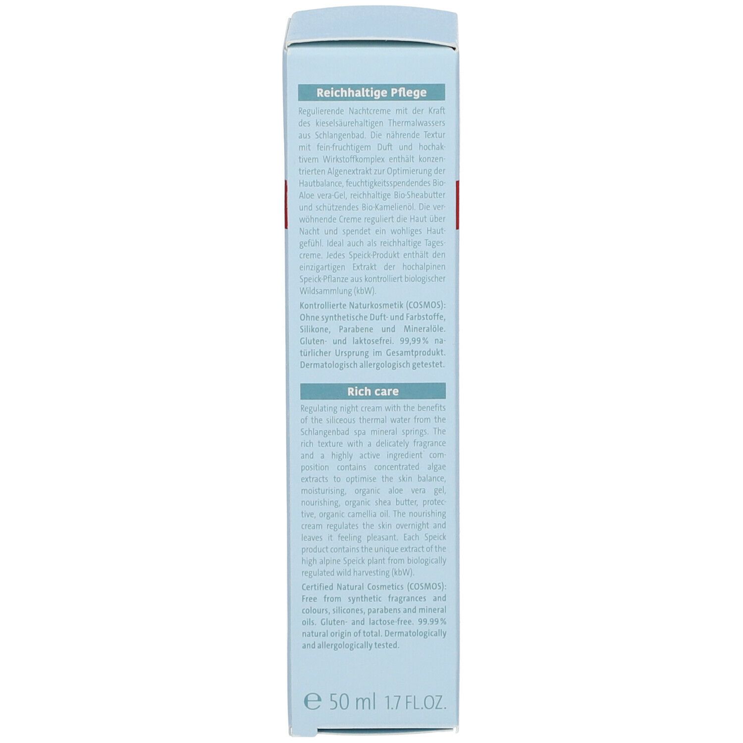 SPEICK Thermal Sensitiv Nachtcreme
