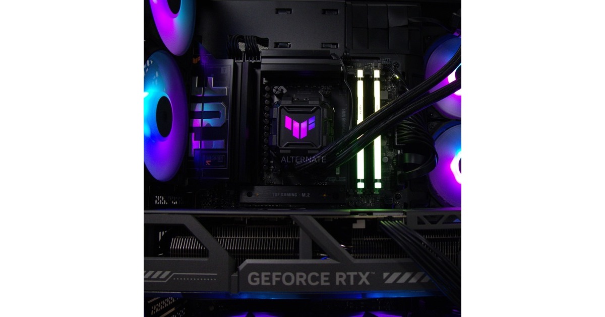 ALTERNATERyzen 7 - RTX 5080 Gaming pc Powered by ASUS  (Zwart | R7 9800X3D | RTX 5080 | 32 GB | 2 TB SSD)