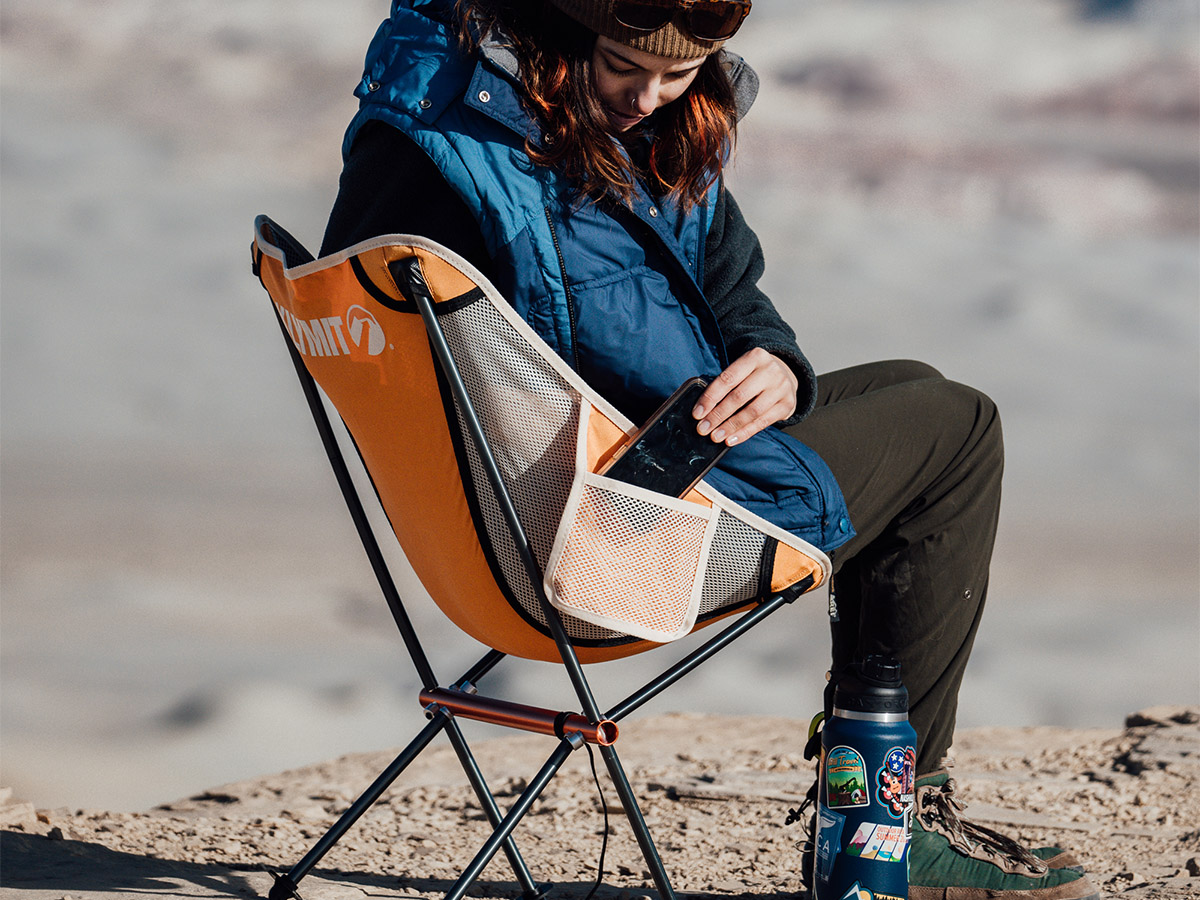 Klymit Ridgeline Short campingstoel - Orange