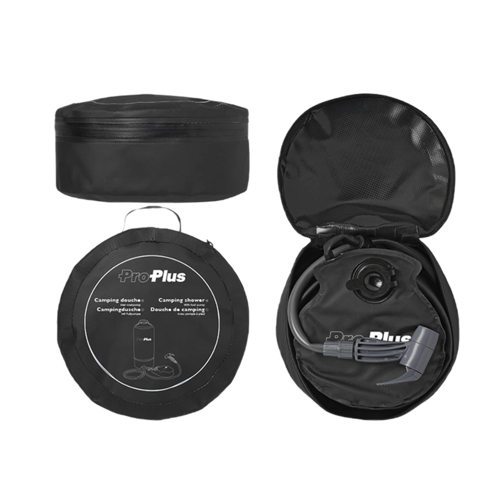 Pro Plus camping douche 11L met voetpomp