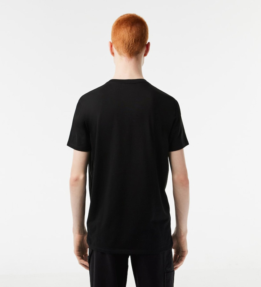 Camiseta Lacoste Pima preta