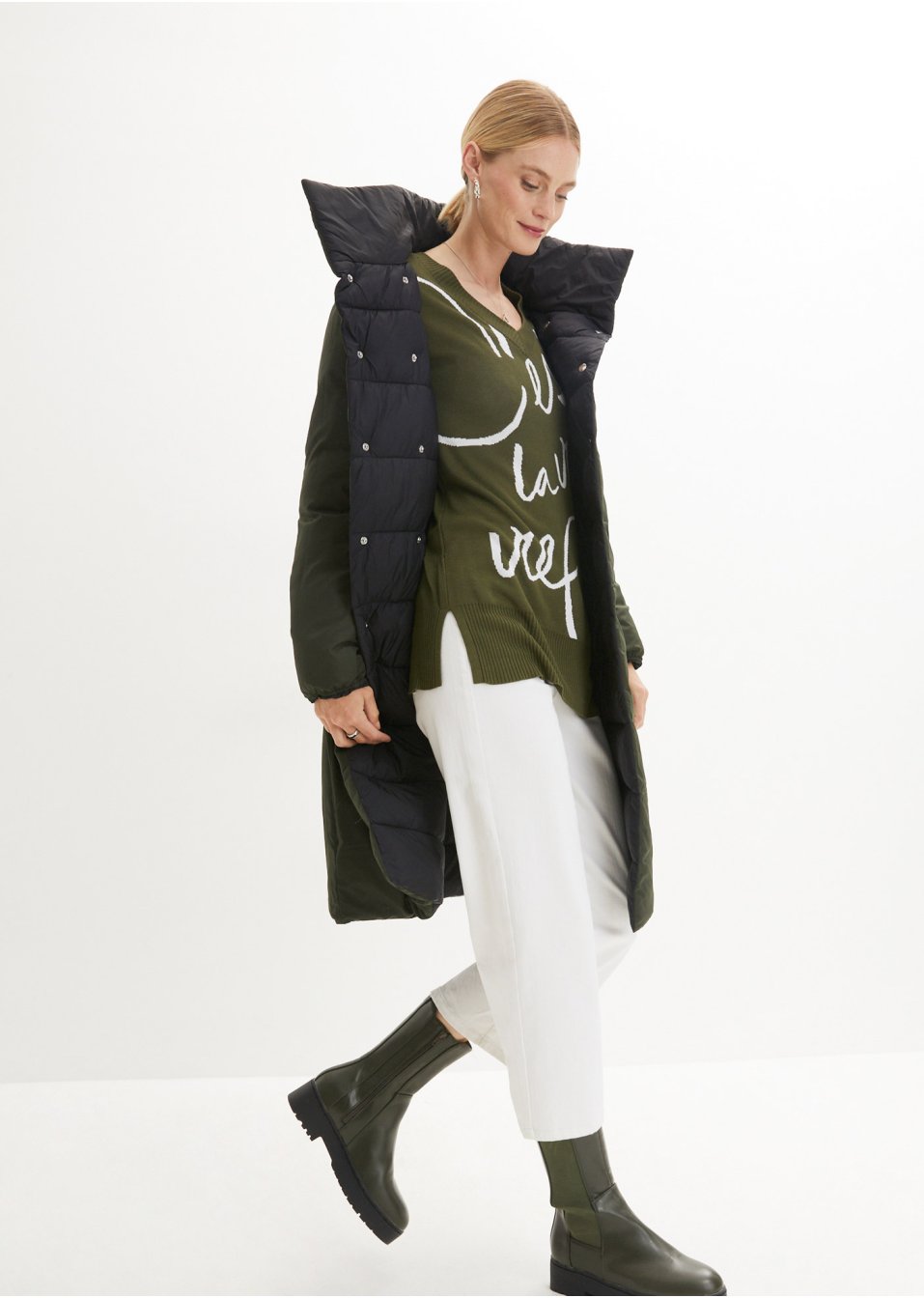 Pull avec inscription