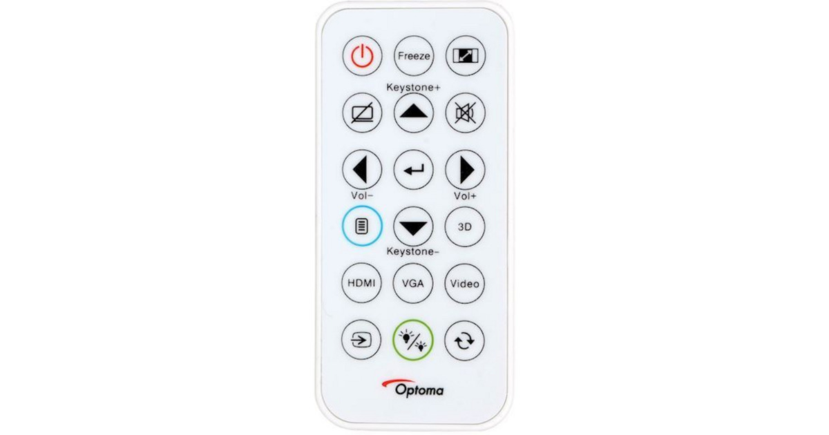 OptomaW309ST Compacte korte afstand DLP-projector  (Wit, 3800 ANSI lumen)