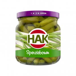Hak Sperziebonen klein