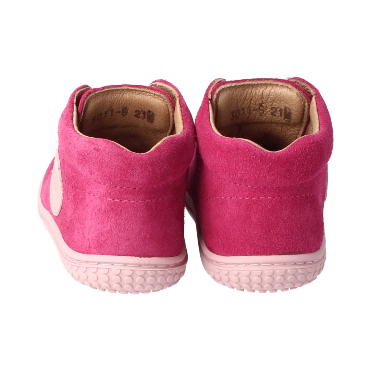 3011-6 pink GECK velours leather laces Weite/M