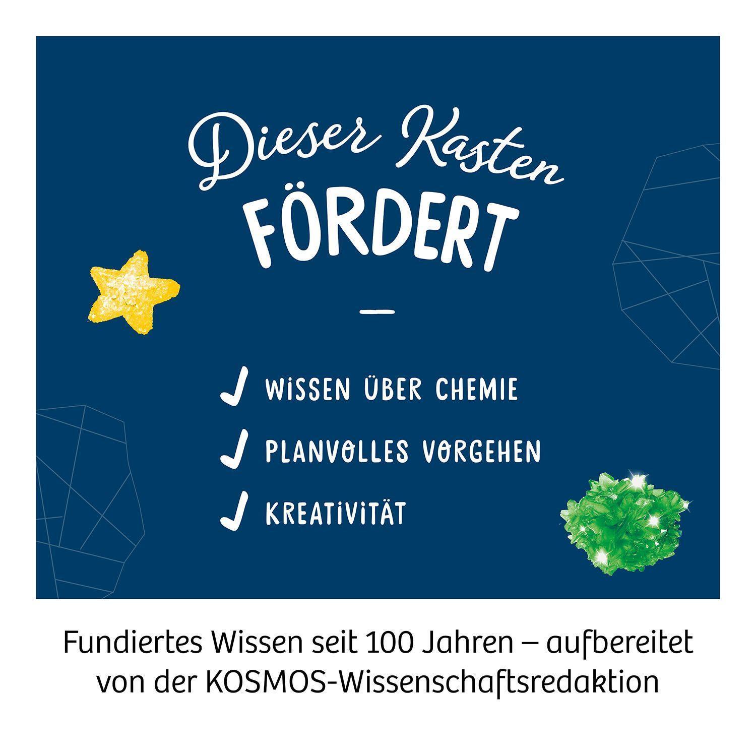 Experimentierkasten KRISTALLE ZÜCHTEN in bunt
