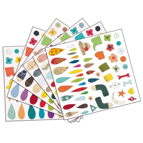 Djeco stickerset dieren versieren DJ08932