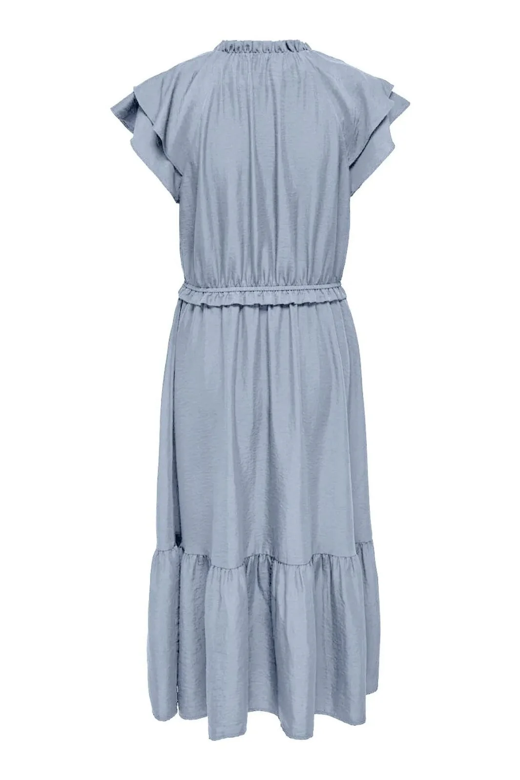 JDY Jdytrain S/L Frill Midi Dress