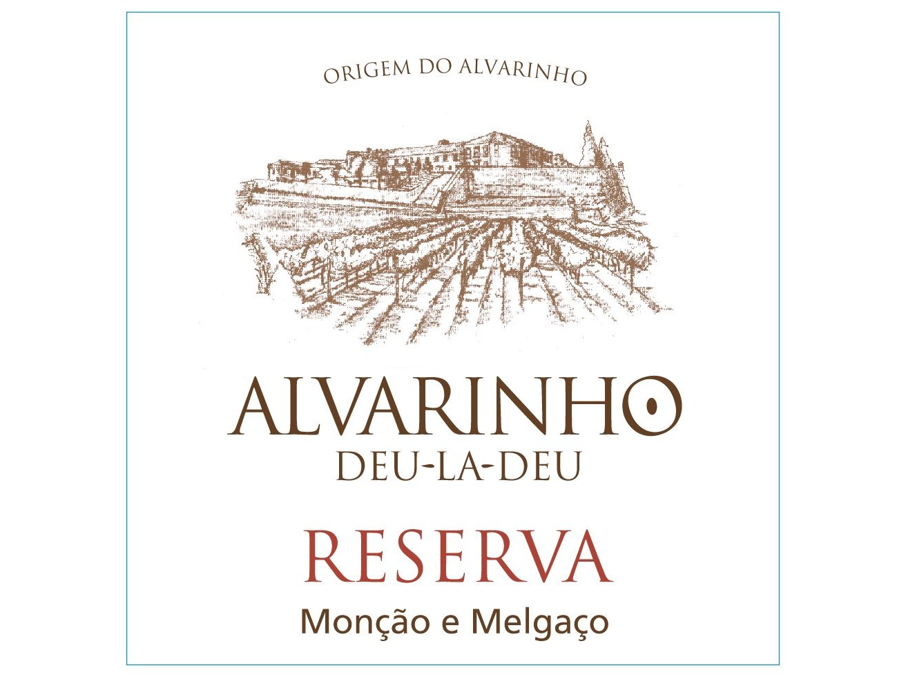 VINHO BRANCO DEU LA DEU RESERVA VINHOS VERDES 0.75L