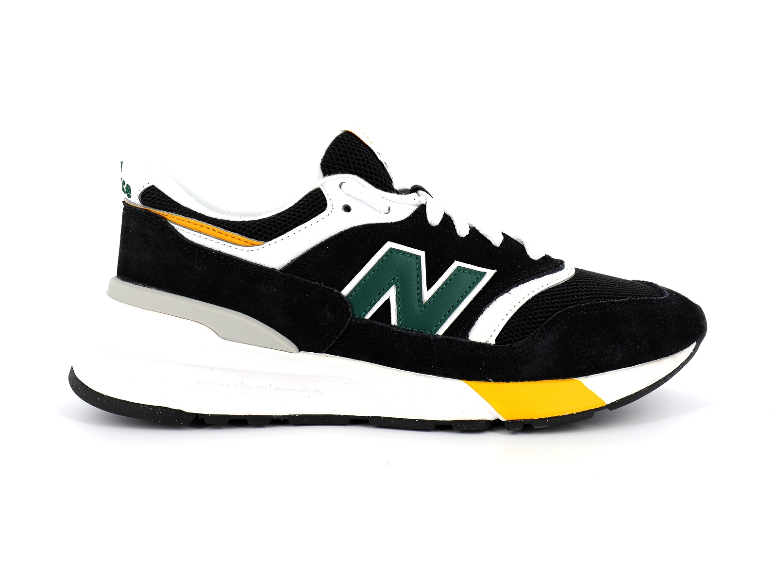 New balance a-U997REC Matières combinées Noir Jaune