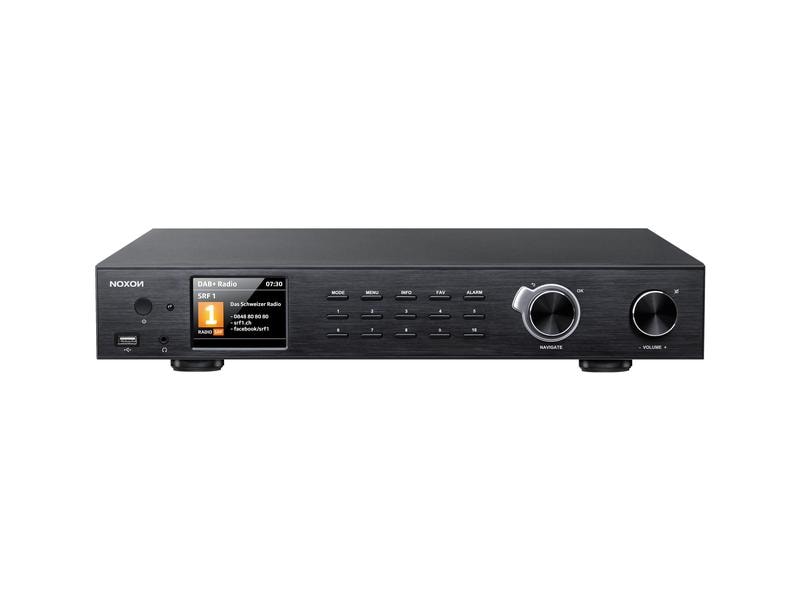 Noxon Netzwerk-Audioplayer A571 Schwarz HiFi-Komponente DAB /UKW & Internetradio