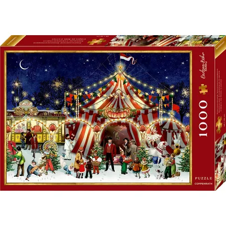 Coppenrath Verlag Puzzle - Nostalgischer Weihnachtszirkus (1000 T.) Behr