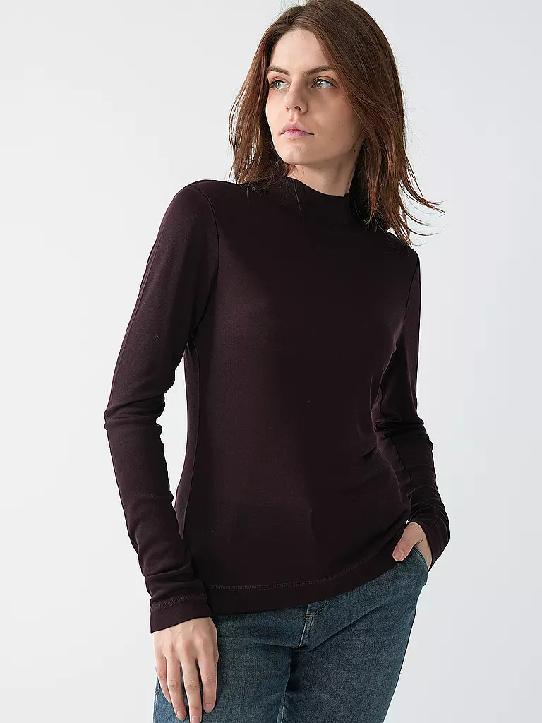 SOMEDAY Langarmshirt Slim Fit KEJANDRA beere