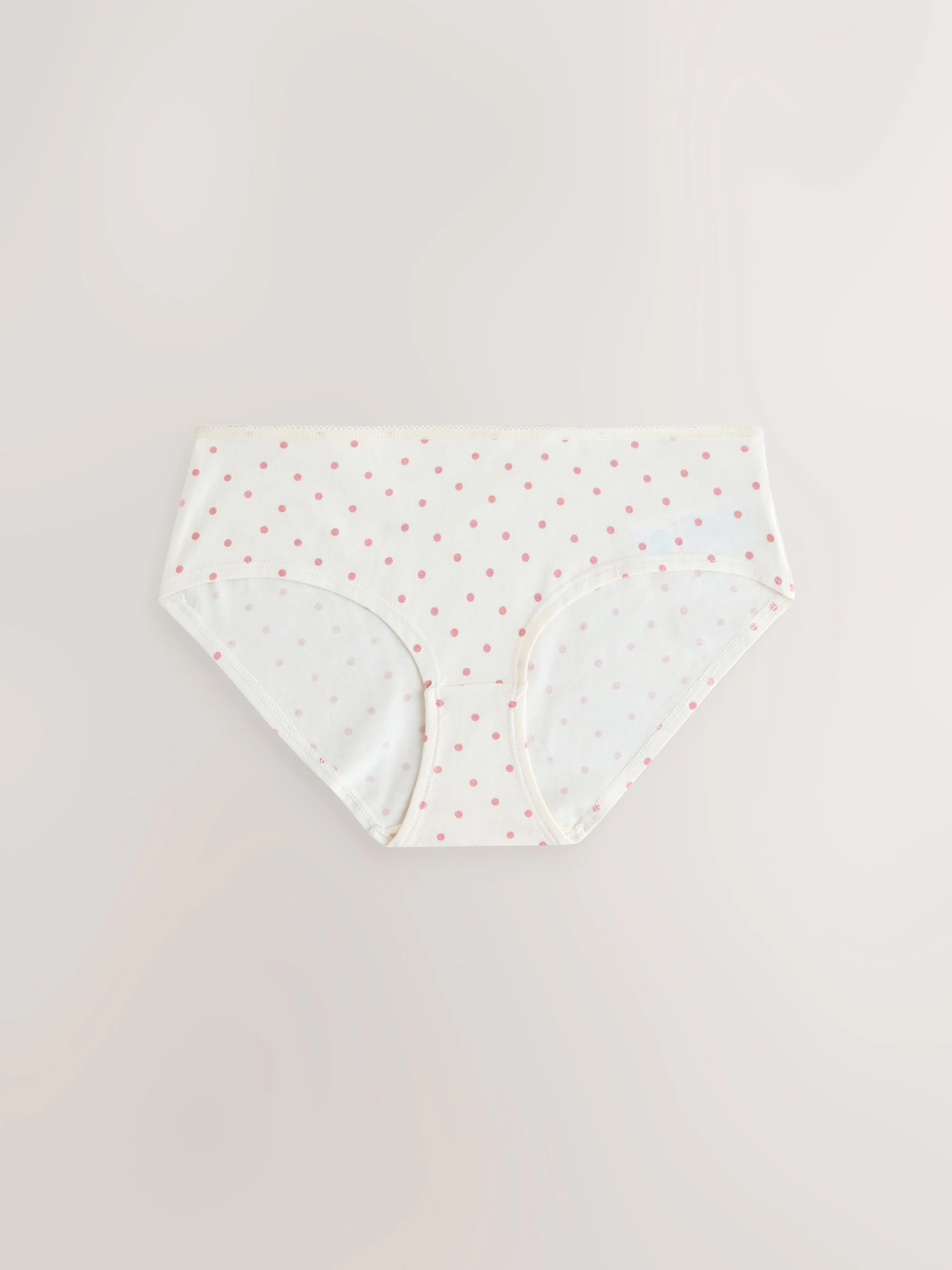 Bessenkleur/roze - Set van 7 slips met hoog katoengehalte