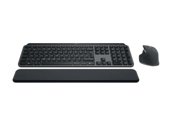 Logitech® | MX Keys S Combo  - Tastatur og mus-sæt - bagbelyst - trådløs - Bluetooth LE - QWERTY - Nordisk layout - Graphite