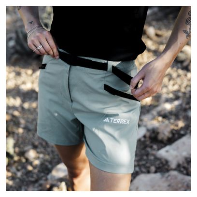 Short adidas Terrex Xperior Mid Vert Femme