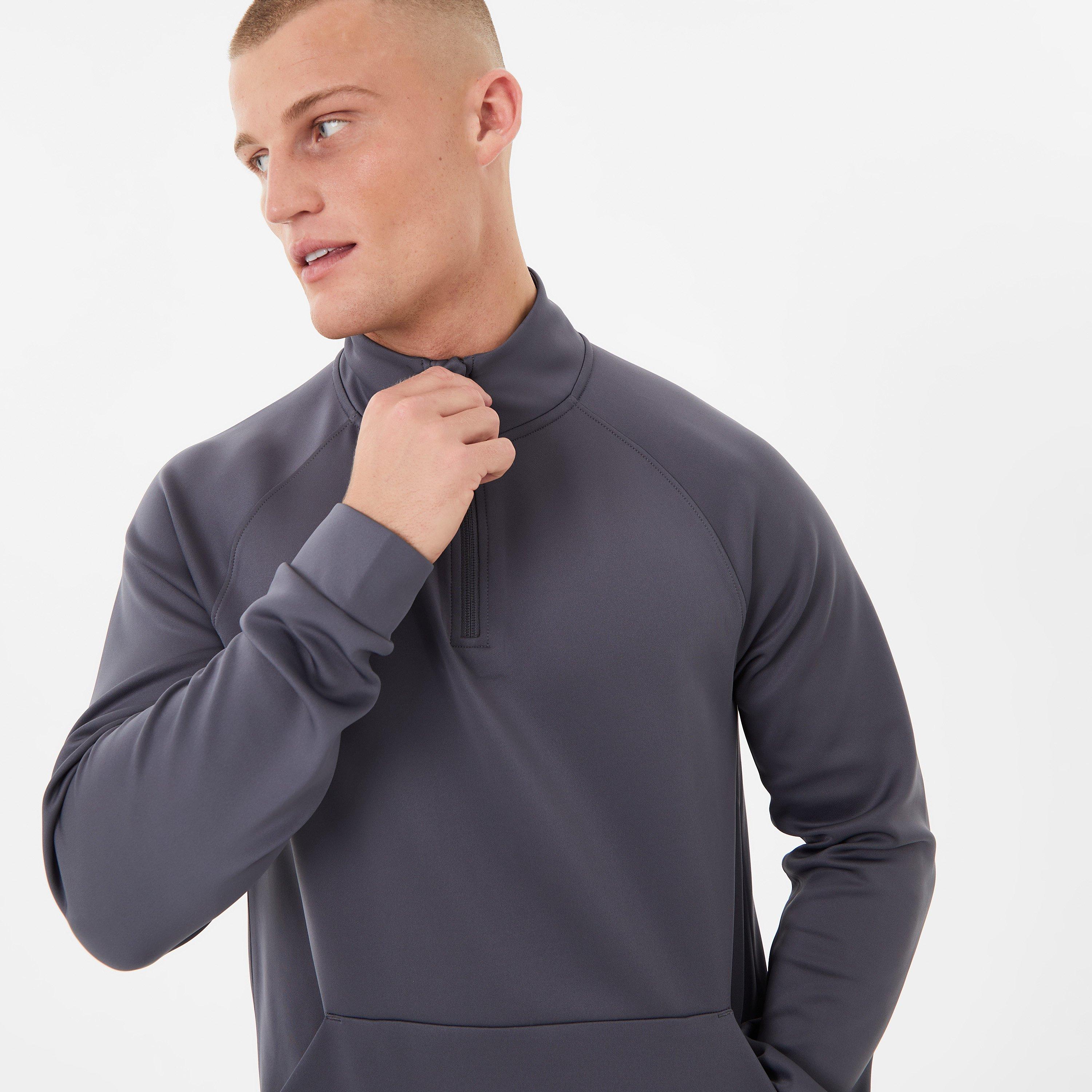 Everlast quarterZip Track Jacket Mens