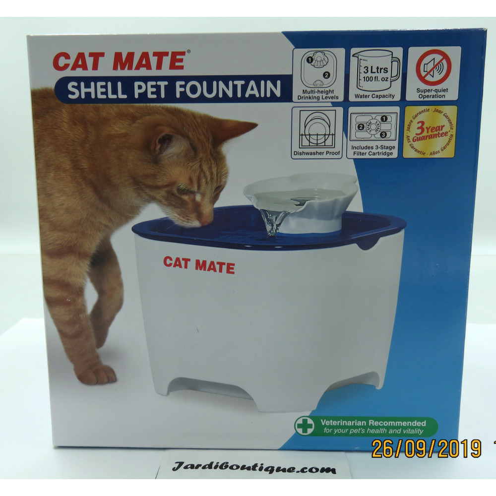 Fontaine cat mate 3 litres pour chat et chien