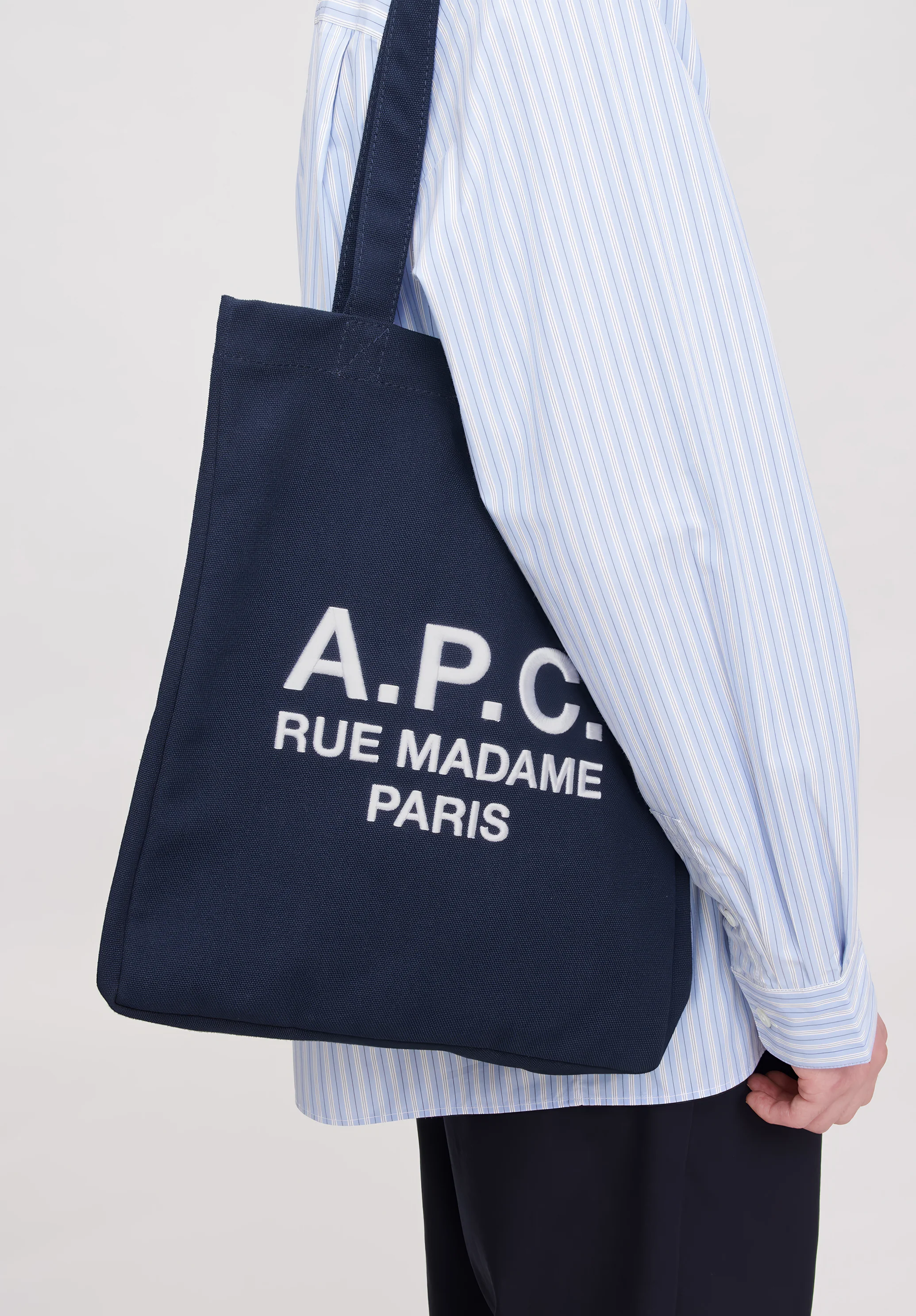 Tote Lou Rue Madame - Dark navy