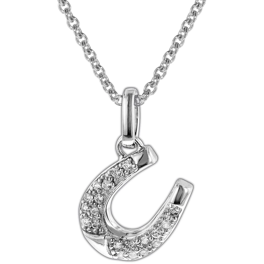 trendor Kinder-Halskette mit Hufeisen Silber 925 silver