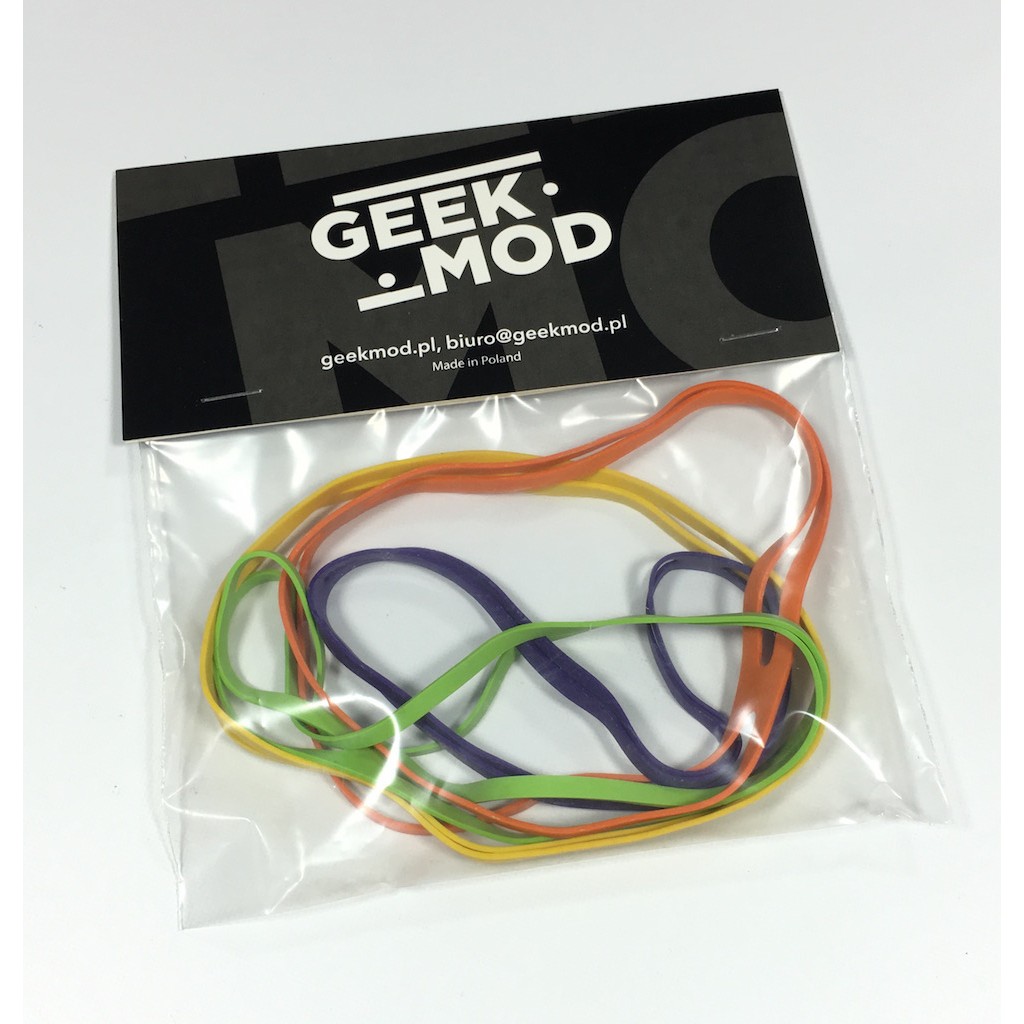 Set d'Élastiques Couleurs pour Jeu de Société