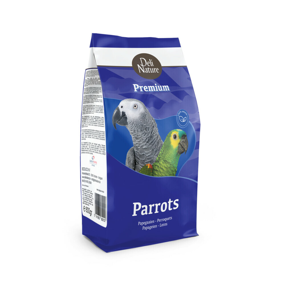 Deli Nature Premium Papegaai 800 gr