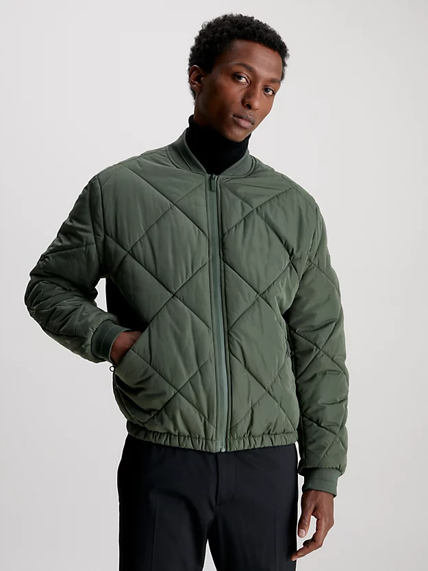 Jaqueta bomber acolchoada
