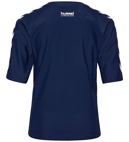 Hummel Badeshirt - UV40+ - HmlFiji - Navy Blue