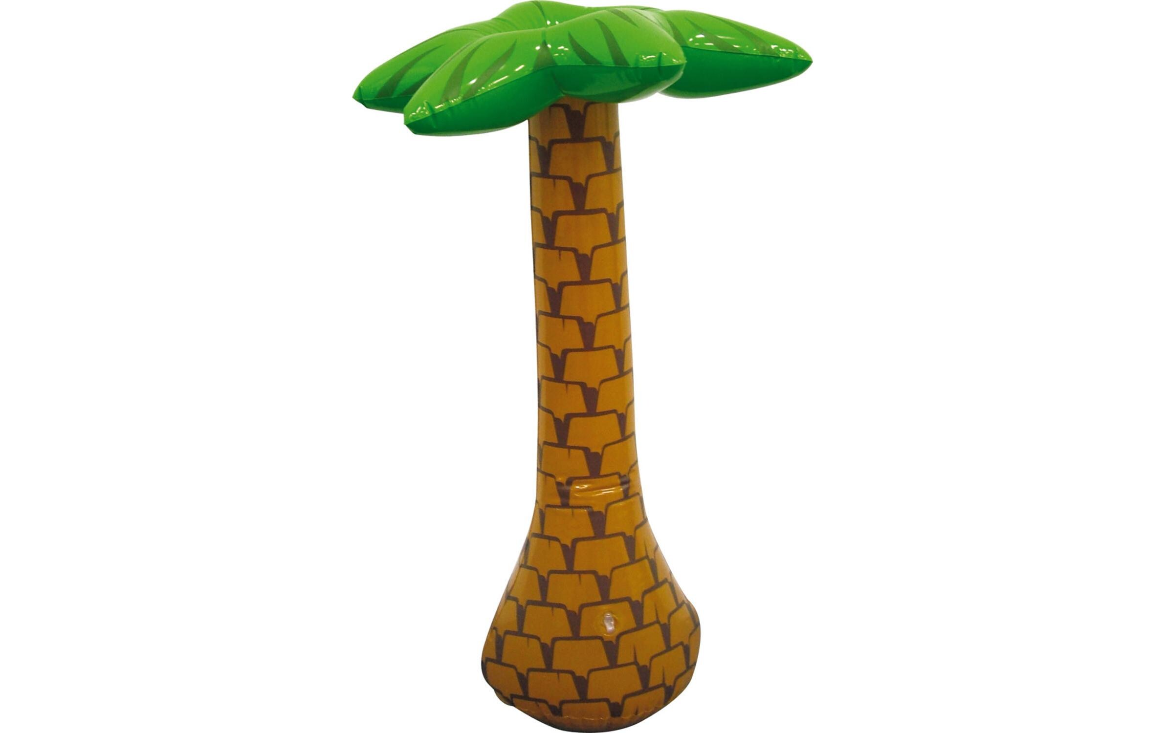 Aufblasbares Accessoire Palme Braun/GrünAufblasbares Partyaccessoire Dschungel