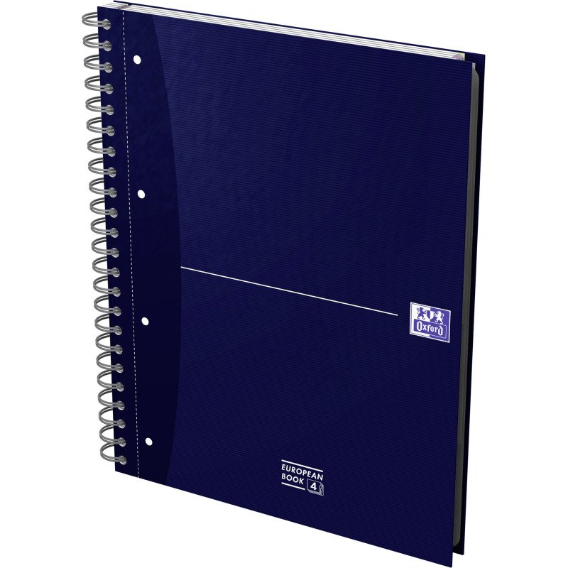 Cahier spirale Oxford Europeanbook A4+ 22,2 x 29,8 cm - 5 x 5 - 240 pages