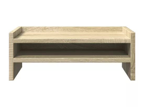 Support de moniteur chêne sonoma 42x24x16 cm bois d'ingénierie