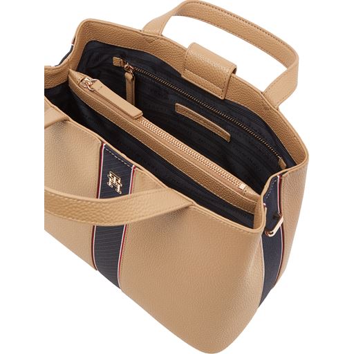 Tommy Hilfiger Legacy Satchel Taske, Safari Canvas