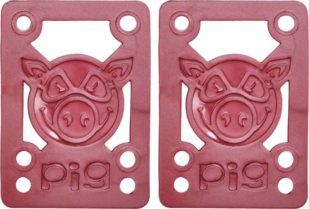 Pig Piles Soft Riser Pads 2-Pak - Risers Skateboards